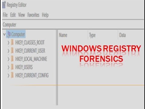 Windows Registry & Digital Forensic